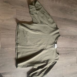 Francescas collection size small green blouse